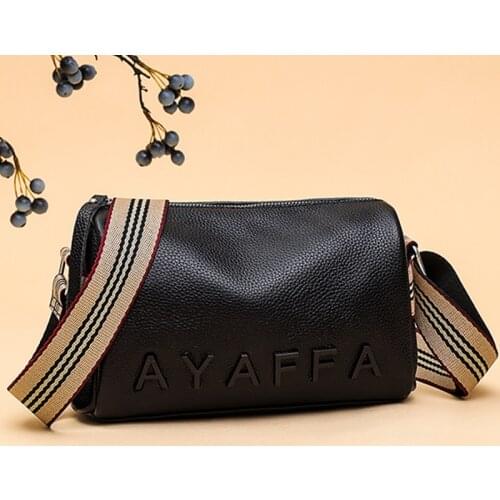 100% Genuine Leather Women Shoulder bag High Quality Cowhide Handbag Women Bags Designe Letter Female Crossbody bag Luxury Totes