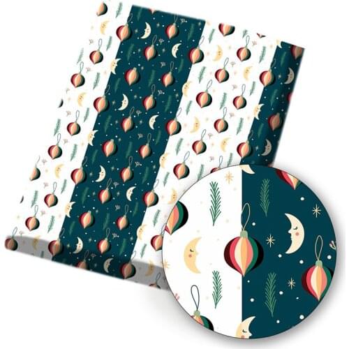 Polyester Cotton Fabric Astronaut Printed Cloth Sheet DIY Dress Supplies Home Textile Patches Handmade Bag Material 45*150cm 1pc