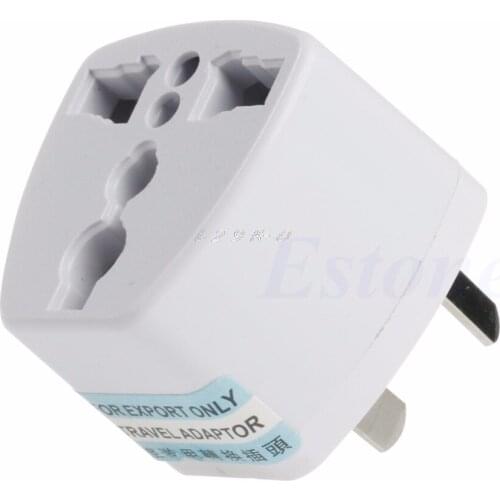 1 PC UK US EU Universal to AU 3 pin AC Power Plug Adapter Travel Converter Australia