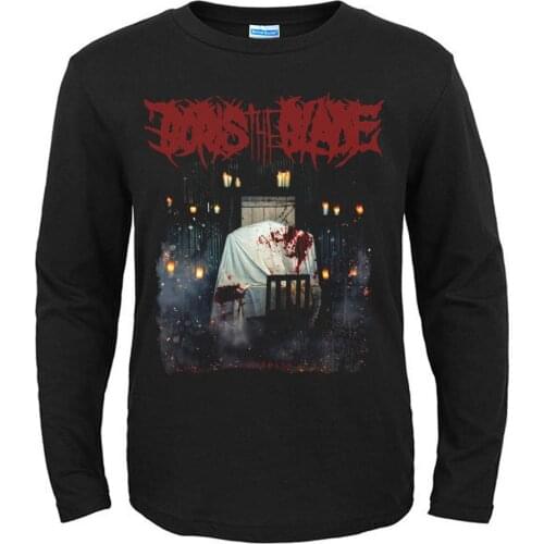 4 designs boris the blade rock band Punk rocker men women full long sleeves shirt heavy metal black tee fitness