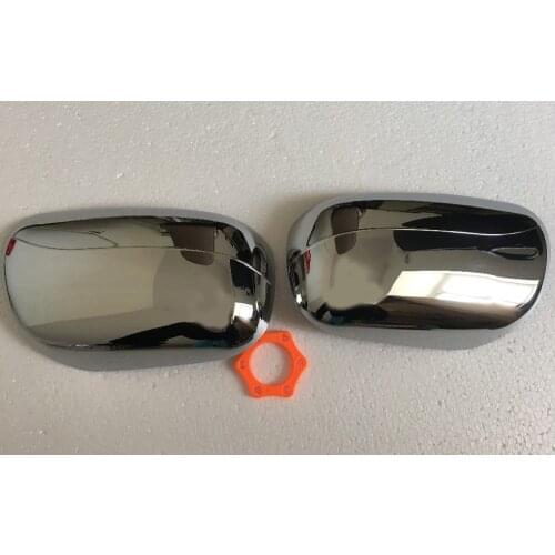 For toyota rav4 accessories that ABS door rear side mirror cover housing for toyota rav 4 2001 -2005 self adhesive chrome strip