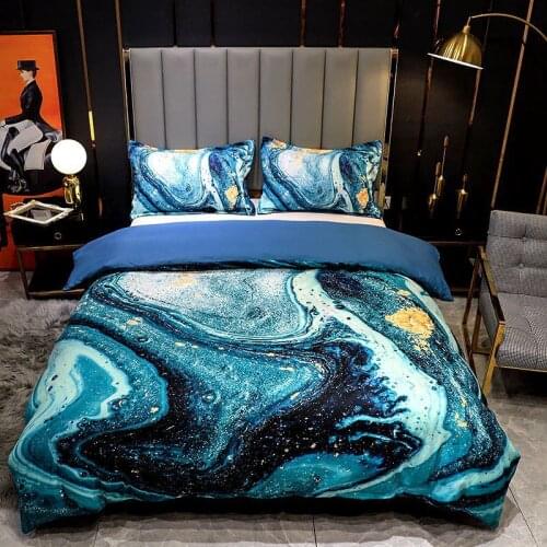 King size bedding set luxury Double single bed set queen bedroom textiles duvet cover set home hotel Quilt cover and pillowcase