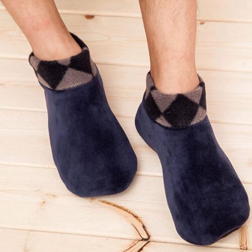 New Men Women Thicken Winter Warm Socks Non Slip Indoor Floor Soft Casual Slipper Hosiery SCI88