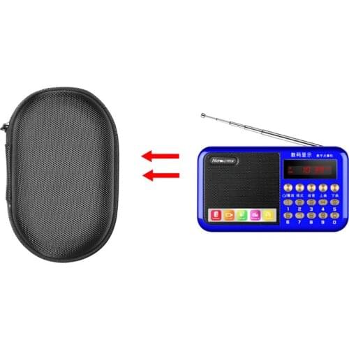 New Protection Bags Nylon Black Cases Suitable for MP3/MP4 MP5 Radio Mini Speaker Lossless Audio Video Player Protection Package