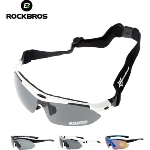 ROCKBROS Hiking Glasses UV400 Polarized Sunglasses Men Tactical Shooting Goggles Fishing Climbing Sport Glasses Cycling Goggles