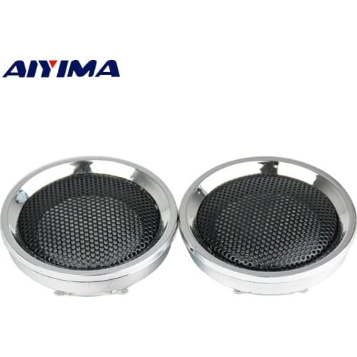 AIYIMA 2 Sets 2 Inch 57MM 4 Ohm 3W Full Range Speaker 16 Core PU Paper Edge Audio Portable Speakers With Net Cover