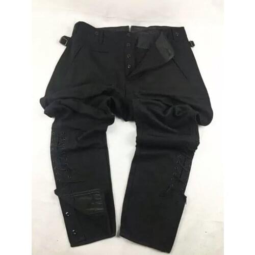 German M32 Officers Field Uniform In Black Wool Trousers Pants Breeches