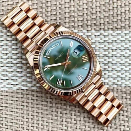 Luxury Watch Reloj Presidents Fashion Gift Mens Rose Gold Man 2020 Classic Designer AAA Watches Top Brand Quartz Wristwatch