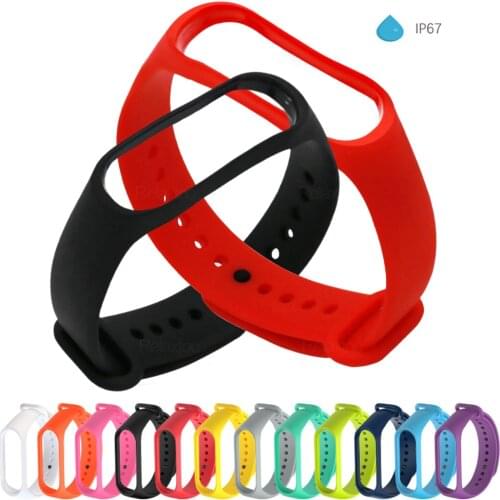 Silicone Wrist Strap For Xiaomi Mi Band 5 Wrist Strap Replacement soft Strap for mi bend5 Bracelet for Xiaomi miband 5 Wristband