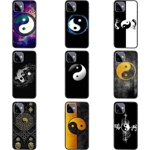 For Mate 40 30 20X 10 lite plus pro Nova 8 Pro 7 6 se Tai Chi Yin Yang Logo Buying Protective Phone Shell Case