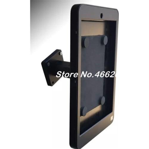 Security metal wall mount bracket for 12.9” iPad Pro anti theft tablet mounting bracket security for ipad business display