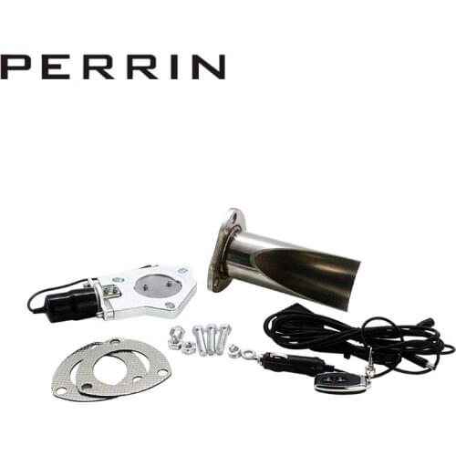 2.5" / 3" Electric Stainless Steel Exhaust System Exhaust Cutout CutOut Valve With Remote Control Be Cut Pipe Exhaust CutOut