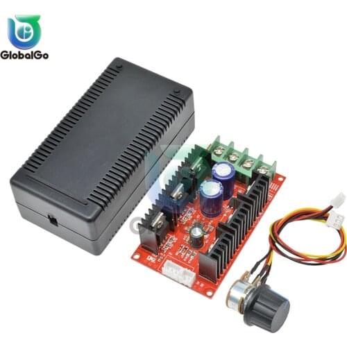 2000W 40A DC Motor Speed Controller DC 12V 24V PWM For RC Car Fan Speed Regulator Adjustable Power Control Switch Soft Starting