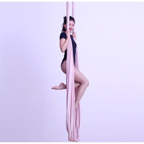 6*2.8M Yoga Hammock Solid Color Anti Gravity Yoga Inversion Patioswings Air swing aerial yoga swing Full