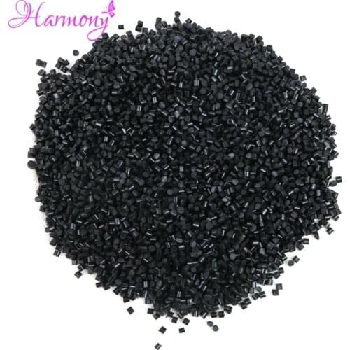 FREE SHIPPING 100g/bag Black Color 100% Italian Keratin Glue Bead/Granule/Grain For Hair Extension Tools