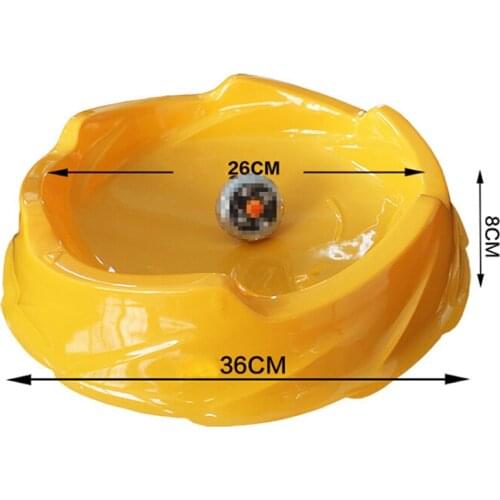 Fighting plate Bayblade arena Stadium Metal Fusion Battle Metal Top Fury Masters launcher grip children toy 36*36*8CM