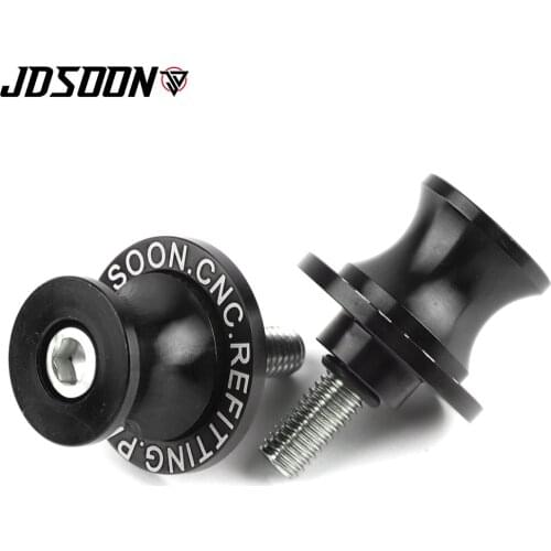 For SUZUKI GSX-S 1000 GSXR GSR 600 400 750 GSR750 GSR600 GSR400 Motorcycle Accessories Swingarm Spools Slider 8mm Stand Screws