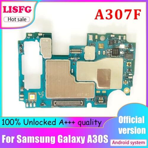 Good Tested For Samsung Galaxy A30S A307F Motherboard,Unlocked For Samsung Galaxy A30S A307F Logic Board Mainboard With chips