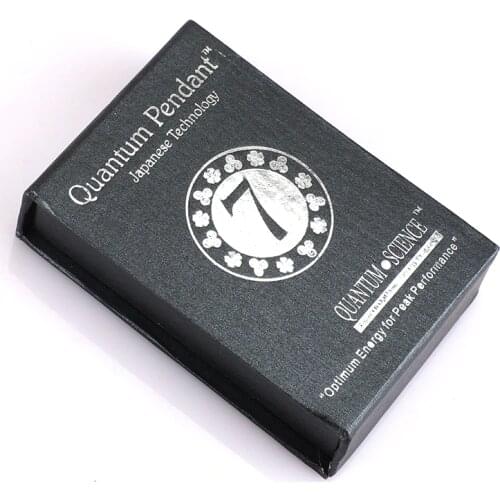 Official Quantum Pendant Scalar Energy Ion Necklace Energy Ions Health Jewelry Lava Stone Good Luck Charm Number shungite Stone