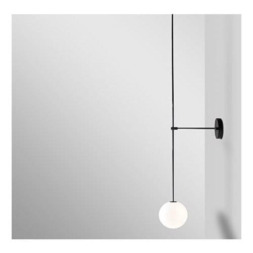 Modern luminaria crystal corridor bedside bedroom home deco