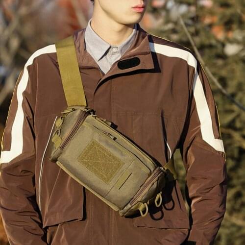 Outdoor Sports Hunting Waist Bag Tactical Waist Bags Durable Military Waterproof Waist Pack Hiking Climbing Shoulder Sack X10A