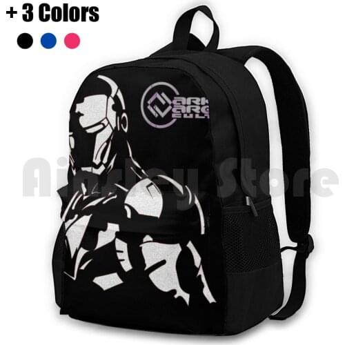 Tribute Outdoor Hiking Backpack Waterproof Camping Travel Tony Stark Comics Movies Tribute Hollywood Cool Pinahu Markware Cult