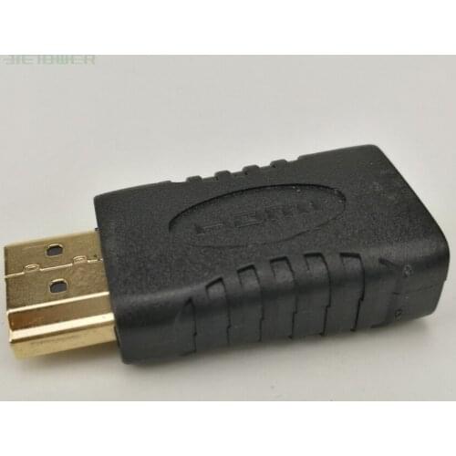 High Quality Gold Plated HDMI Male to Mini HDMI Female Full HDMI Adapter Converter for HDTV 100pcs/lot