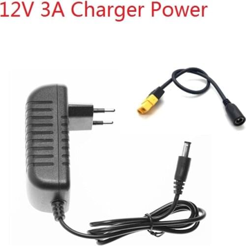 12V 3A AC/DC Lipo Battery Charger Power Supply Adapter XT60 Plug for ISDT STRIX Charger