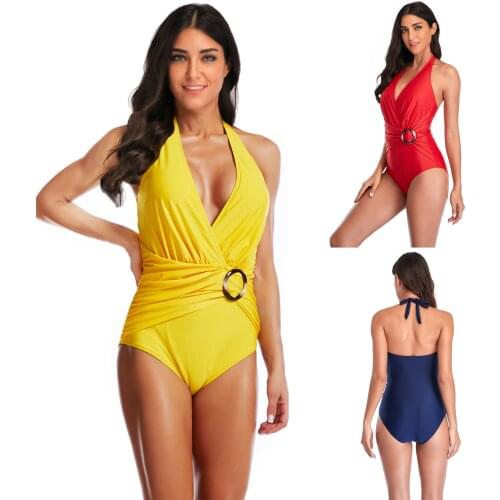 SUFER Women Swimsuit One Piece Push Up Swimwear 2020 Top Sexy Bathing Suit Bodysuit Monokini Beach Wear Female Swim Wear Plus