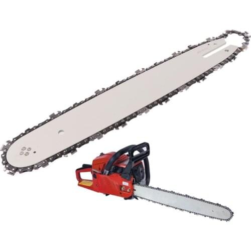 1Set 16" Durable Guide Bar and 3/8" LP 50DL Saw Chain for STIHL MS170 MS180 MS250 Chains Accessories