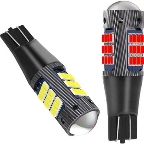 2PCS New T15 W16W WY16W Super Bright 2016 LED Car Tail Brake Bulb Turn Signals Auto Rear Fog Lamp Daytime Running Light