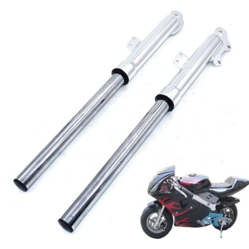 Motorcycle Front Forks Shock Shocks Suspension Fork Front Shock Assy Assembly For Super Dirt Mini Bike 47cc 49cc 2 Stroke