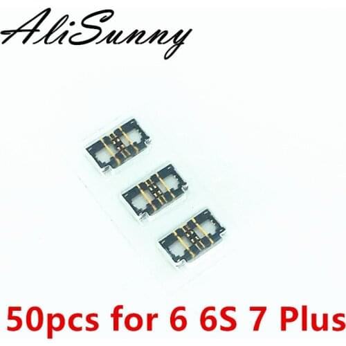 AliSunny 50pcs Battery FPC for iPhone 7 6 6S Plus 7P Connector Clip Logic Board Replacement Parts