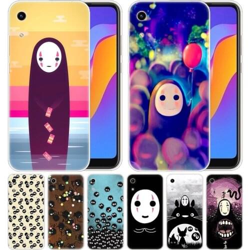 Luxury Silicone Case Anime Spirited Away No Face for Huawei Honor 9X 8A 7A 20 Pro 7X 8X 7S 8S 8 9 10 Lite View 20 20i 10i Play