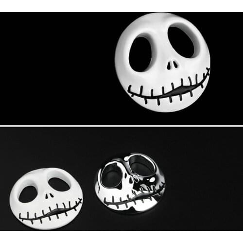 New 3D Skull Logo Emblem Badge Metal Car sticker Truck Auto Motorcycle Decal Car Styling Grill For Harley YAMAHA