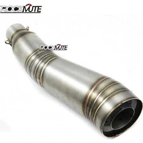 Motorcycle Custom Racing Exhaust Muffler Pipe with Removable DB Killer/Silencer for 51mm Universal Sport/Street Bike Cafe Modify