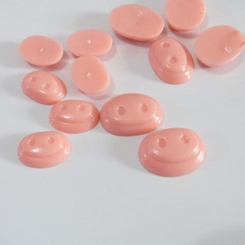 New flat nose 20x27mm-25x34mm animal flat nose plastic doll nose for diy plush toy findings--30pcs/lot--size option