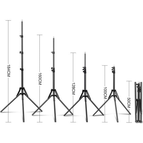 Reverse Opposite Fold 72inch 184CM Photography Foldable Light Stands Tripod Ring Light Relfectors Softboxs Umbrellas Background