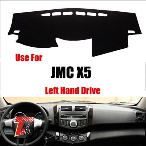 TAIJS Factory Simple Anti Cracking Polyester Fibre Car Dashboard Cover For JMC X5 Left Hand drive