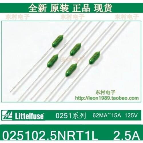 [SA]US special forces Littelfuse Fuses 025102.5NRT1L 2.5A LF 125V resistive--200pcs/lot