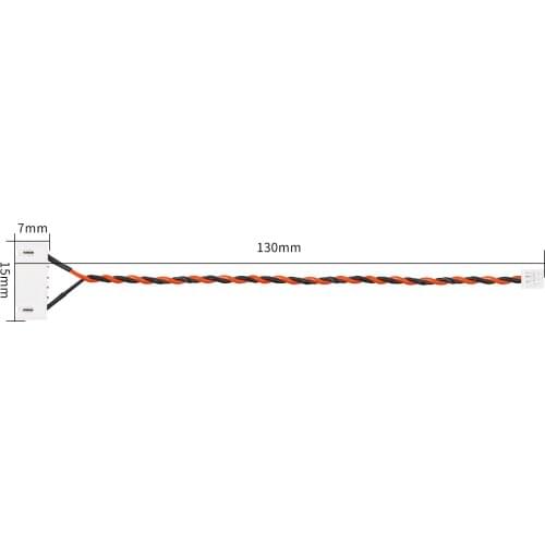 2PCS GEPRC 130mm Power Cable 4S 6S for Naked GoPro Hero 8 Camera FPV Racing Freestyle Cinematic DIY Parts