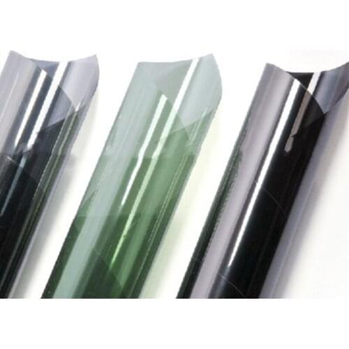 50cmX300cm 2ply high clear PET environmental sputtering car accessories front window tinting stretch film