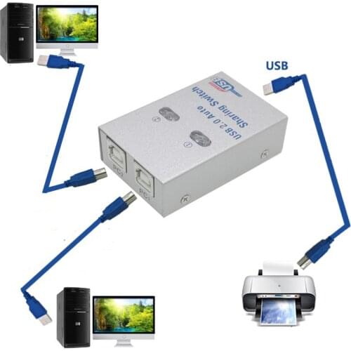 USB HUB usb Auto Sharing Switch For 2/4 Computer sharing Printer Supports 2/4 computers to share 1 USB device