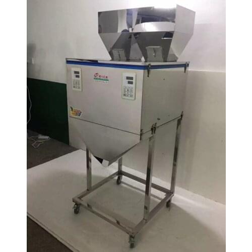 50-12000g Food Automatic Double Weighing Controller Racking Machine Granular Powder Medicinal Packing Machine Filling Machine