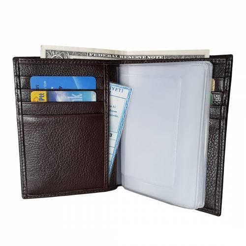 Zenga Orifinal Real Leather Wallet Auto License Driving License Case in One 708-2 Coffee Color Famous Turkish Leather Manufacture