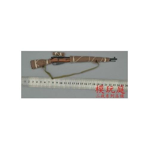 1/6 WWII Soviet Vasily, Mossinagan sniper rifle, WWII classic rifle
