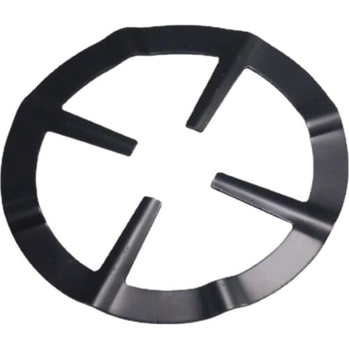 1pcs Black Iron Gas Stove Cooker Plate Coffee Moka Pot Stand Reducer Ring Holder Home Kitchen Moka Pot Tool 13.3cm