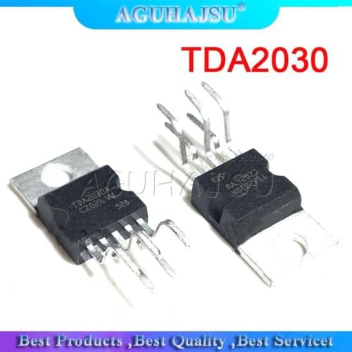 10pcs TDA2030 TO220-5 TDA2030A TO-220 linear audio amplifier short-circuit and thermal protection IC