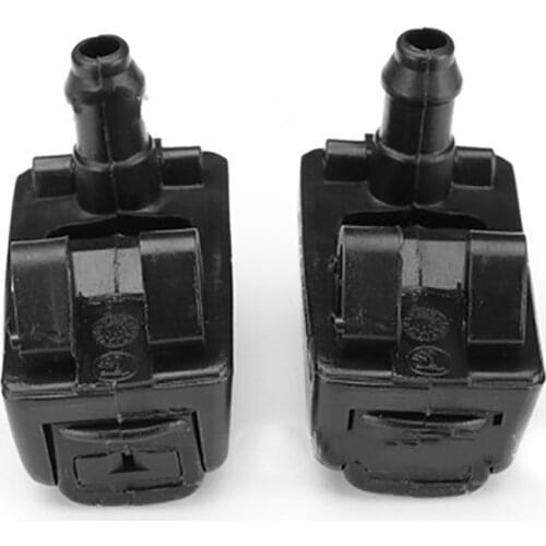 2pcs Car Front windshield water nozzle For Skoda Octavia 2004 - 2016 OEM NO 1Z0955985