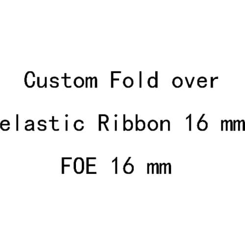 Free shipping 50 yard cartoon 16 mm custom foe printed elastic ribbon